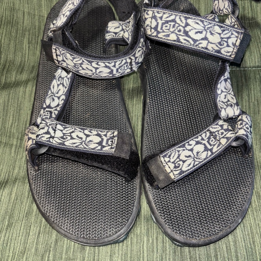 Teva Monochrome Patterned Sandals